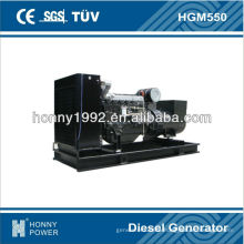 500KVA Googol 60Hz generador diesel, HGM550, 1800RPM